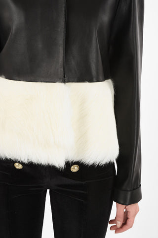 Leather and Fur jacket