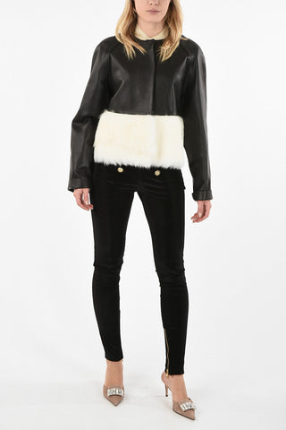 Leather and Fur jacket