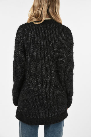 Maglia Girocollo Glitter