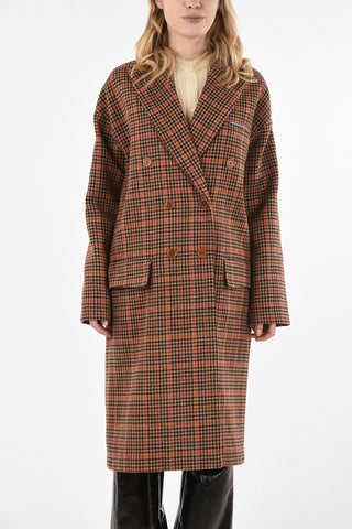 Houndsthoot Double Breasted Coat