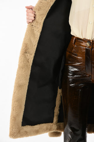 Faux Fur Reversible Coat