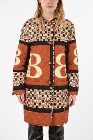 Quilted Printed Coat