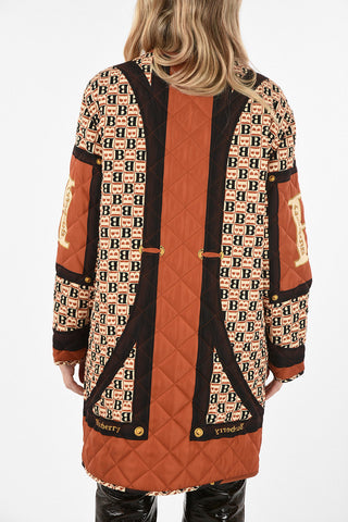 Quilted Printed Coat