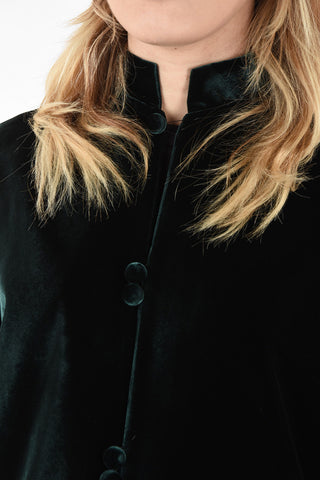 chenille chinese jacket