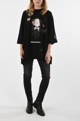 Print Oversize Gravitation T-shirt