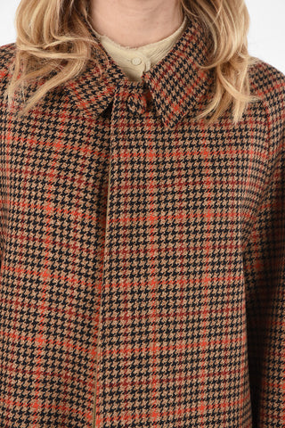 Houndsthoot Single Breasted Coat