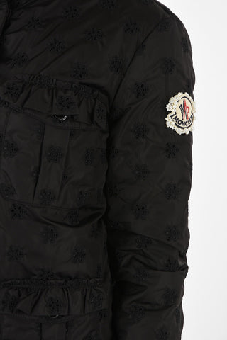 SIMONE ROCHA Embroidered HILLARY Down Jacket