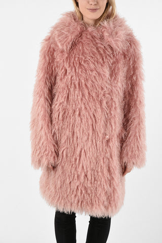 Cotton and Mohair Fur Coat