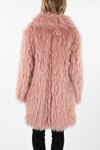 Cotton and Mohair Fur Coat