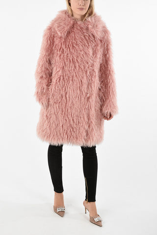 Cotton and Mohair Fur Coat