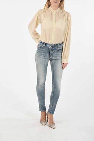 Jeans Stonewashed in denim Stretch