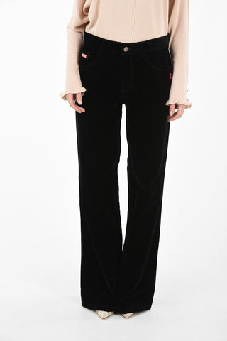 THE MARC JACOBS Pantalone Boot Cut in Velluto