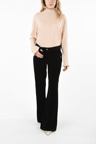 THE MARC JACOBS Pantalone Boot Cut in Velluto