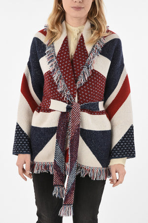 fringed cardigan