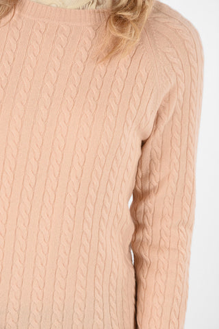 Cashmere Cable Knit Sweater
