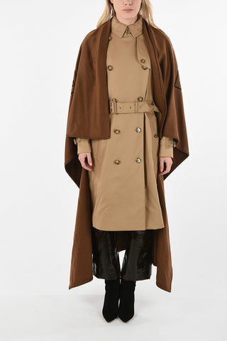 Cotton and cashmere Trench