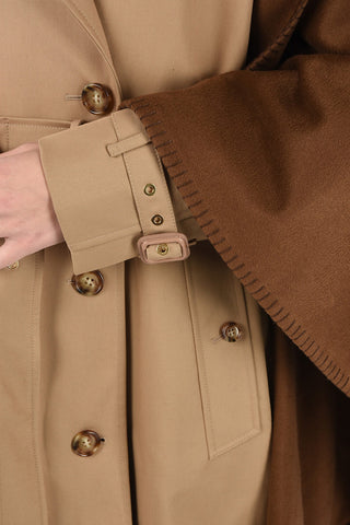 Cotton and cashmere Trench