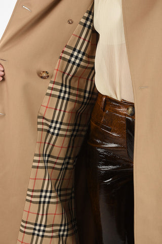 Cotton and cashmere Trench