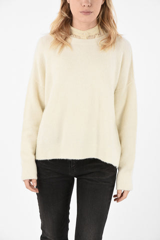Stretch Wool Crew Neck Sweather