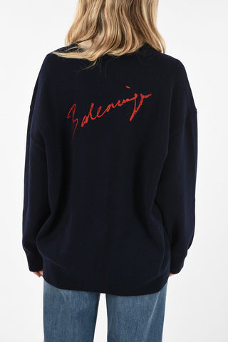 Cashmere Embroidered Sweater