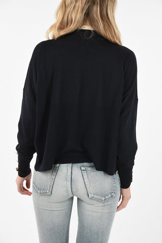 Virgin Wool and Silk Sweater