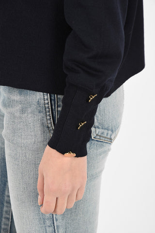 Virgin Wool and Silk Sweater