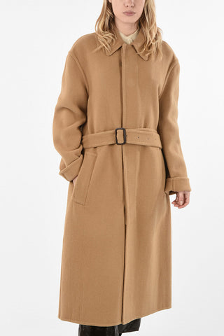 Cashmere and Wool Oversized Trench