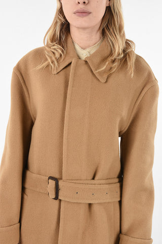 Cashmere and Wool Oversized Trench