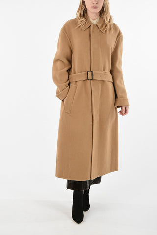 Cashmere and Wool Oversized Trench