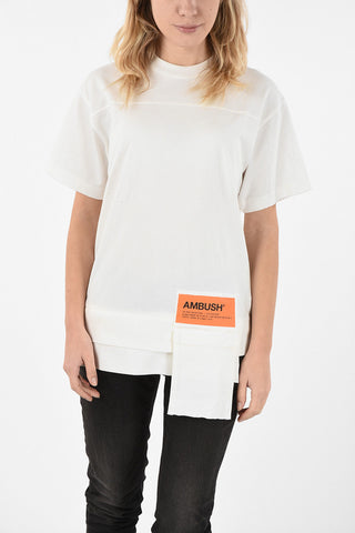 Crew-Neck T-shirt With Waist Pocket