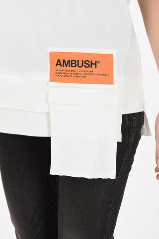 Crew-Neck T-shirt With Waist Pocket