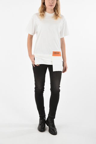 Crew-Neck T-shirt With Waist Pocket
