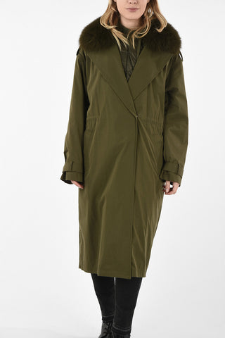 YS ARMY Cappotto Sfoderabile con Pelliccia