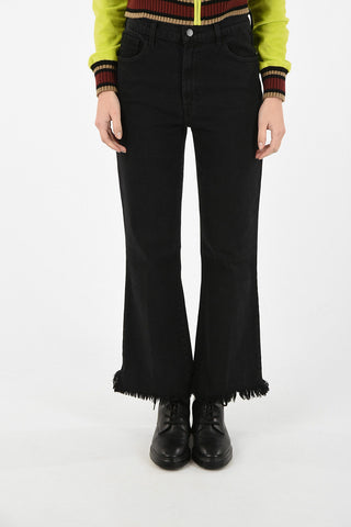 Flare JULIA Jeans with Fringes