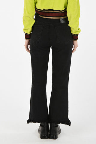 Flare JULIA Jeans with Fringes