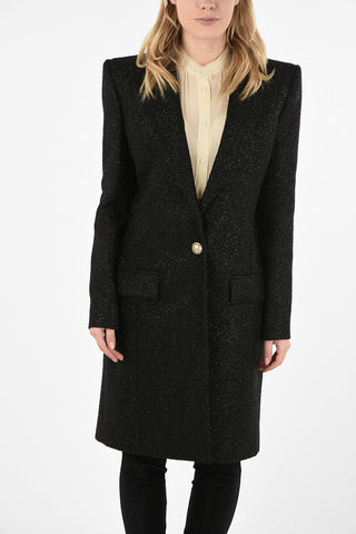 Wool Glittered Coat