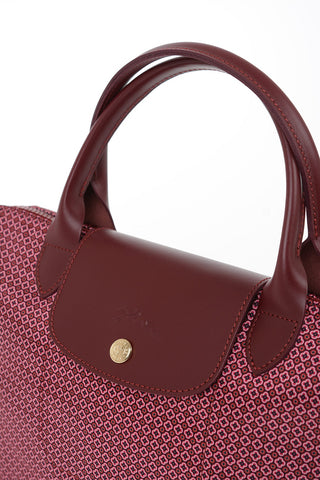 Printed Fabric Tote Bag With Removable Shoulder Strap