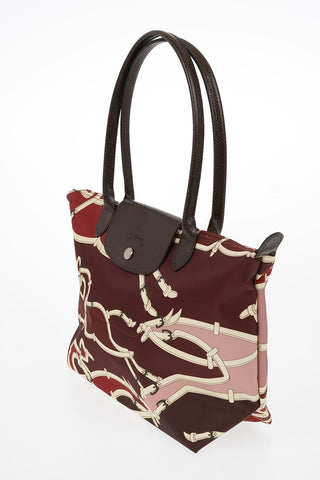 Printed Fabric LE PLIAGE Tote Bag