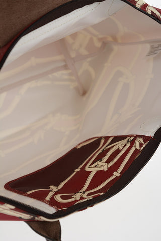 Printed Fabric LE PLIAGE Tote Bag