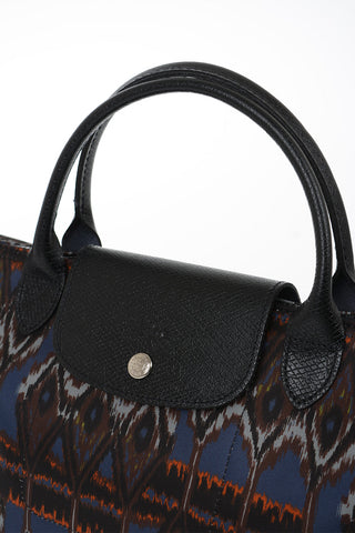 Printed Fabric Tote Bag With Removable Shoulder Strap