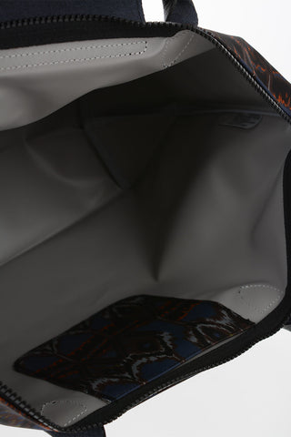 Printed Fabric Tote Bag With Removable Shoulder Strap