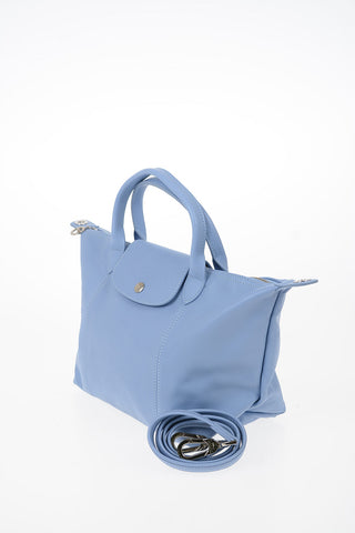Leather Tote Bag With Removable Shoulder Strap