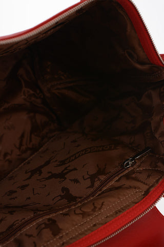 Leather LE PIAGE Tote Bag with Removable Shoulder Strap