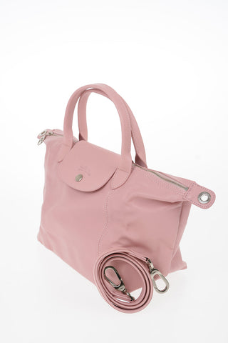 Leather Tote Bag With Removable Shoulder Strap