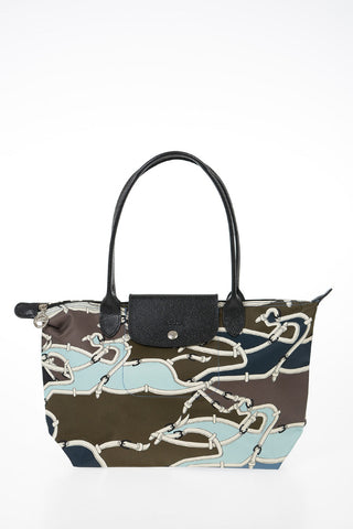 Printed Fabric LE PLIAGE Tote Bag