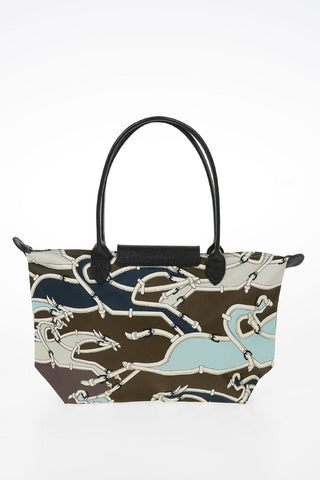 Printed Fabric LE PLIAGE Tote Bag
