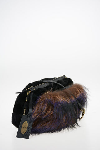 Fox and Lapin Pelted Bag