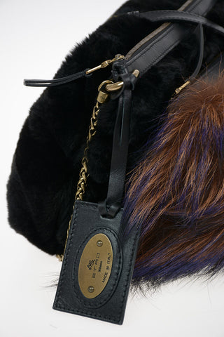 Fox and Lapin Pelted Bag
