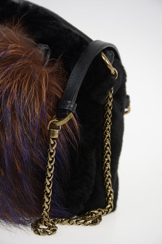 Fox and Lapin Pelted Bag