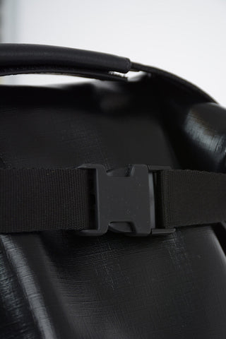 Zaino JAW in Tessuto Spalmato con Dettagli in Pelle